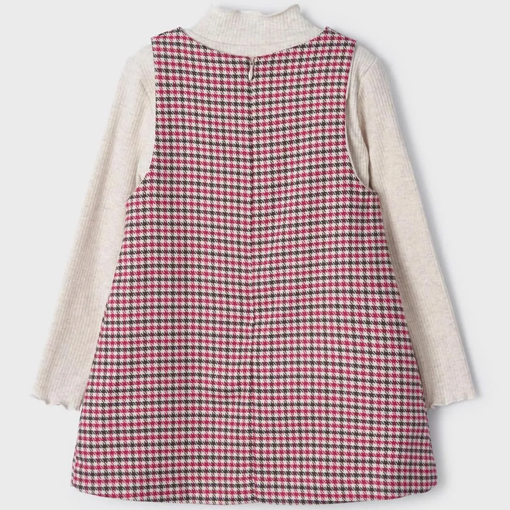 completo vestito e lupetto 4982 bambina mayoral 