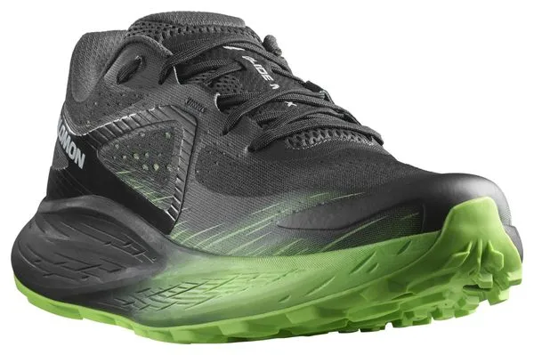 Salomon Glide Max TR Trail Running Shoes Black/Green